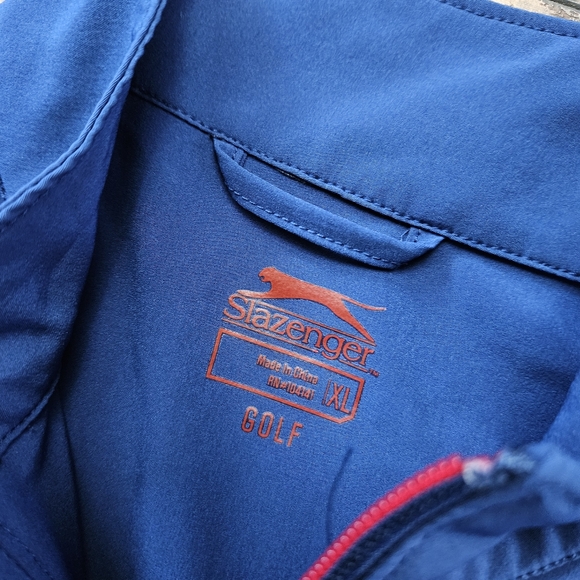 Slazenger Golf Quarter Zip Pullover Windbreaker Women's Size XL - Picture 6 of 6